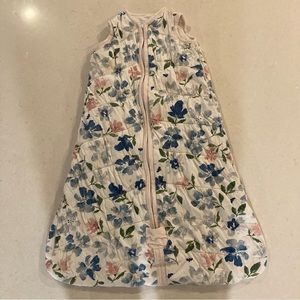 Burt's Bees Baby Floral Sleep Sack - Blue and Pink